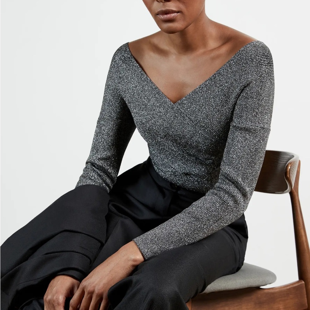 Ted Baker off shoulder sweater size Ted1 equals US size 4